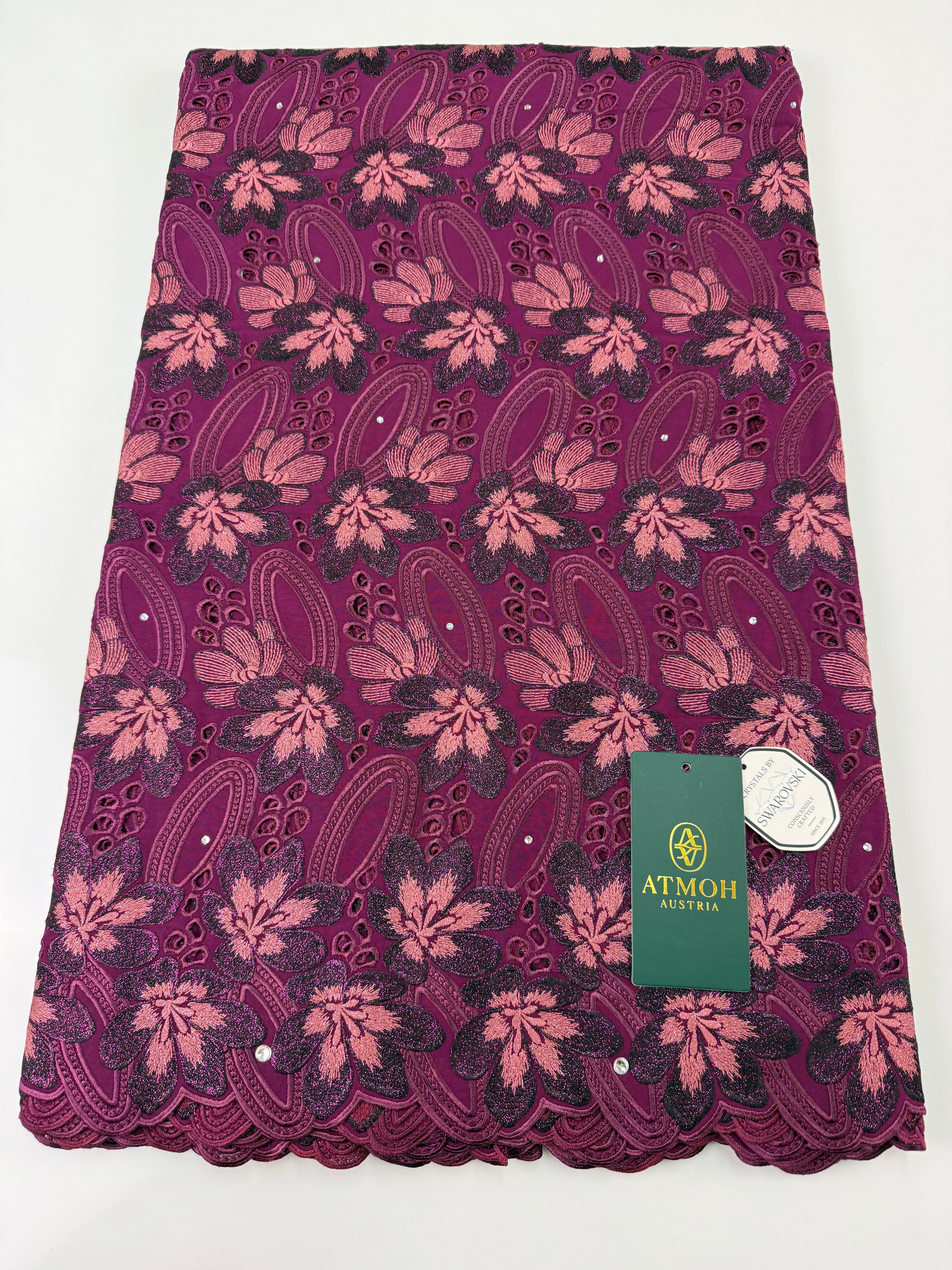 ATMOH Voile Dentelle